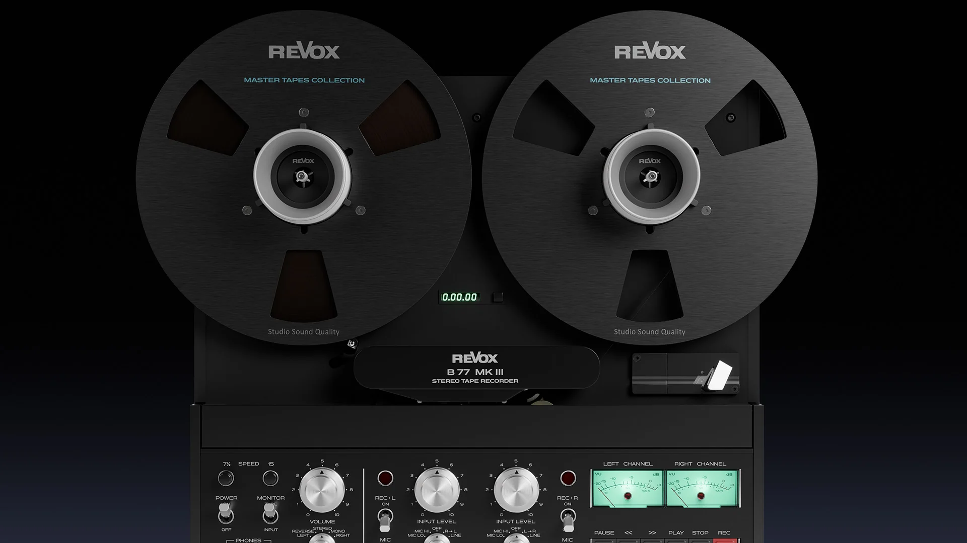 Cívkový magnetofon Revox B77 MK III